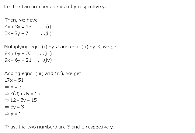 Frank ICSE Solutions for Class 9 Maths Simultaneous Linear Equations Ex 8.3 4