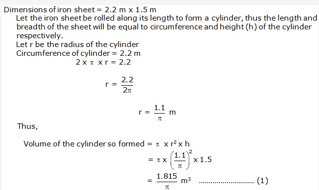 Frank ICSE Solutions for Class 9 Maths - Surface Areas and Volume of Solids 48