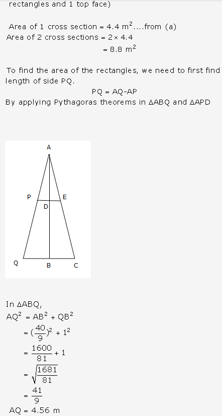 Frank ICSE Solutions for Class 9 Maths - Surface Areas and Volume of Solids 75