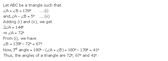 Frank ICSE Solutions for Class 9 Maths Triangles and Their Congruency Ex 11.1 22