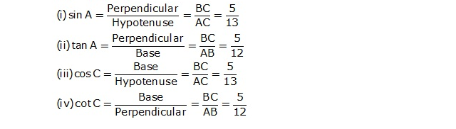 Frank ICSE Solutions for Class 9 Maths Trigonometrical Ratios Ex 26.1 17