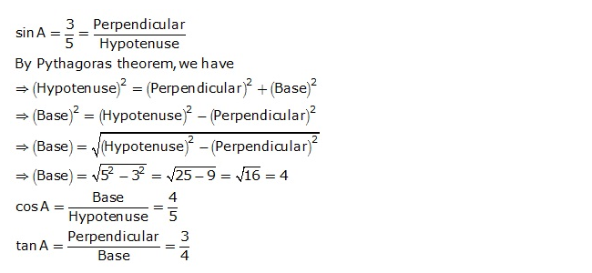 Frank ICSE Solutions for Class 9 Maths Trigonometrical Ratios Ex 26.1 18