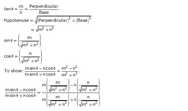 Frank ICSE Solutions for Class 9 Maths Trigonometrical Ratios Ex 26.1 44