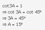 Frank ICSE Solutions for Class 9 Maths - Trigonometrical Ratios of Standard Angles 15