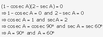 Frank ICSE Solutions for Class 9 Maths - Trigonometrical Ratios of Standard Angles 16