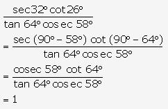 Frank ICSE Solutions for Class 9 Maths - Trigonometrical Ratios of Standard Angles 93