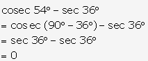 Frank ICSE Solutions for Class 9 Maths - Trigonometrical Ratios of Standard Angles 97