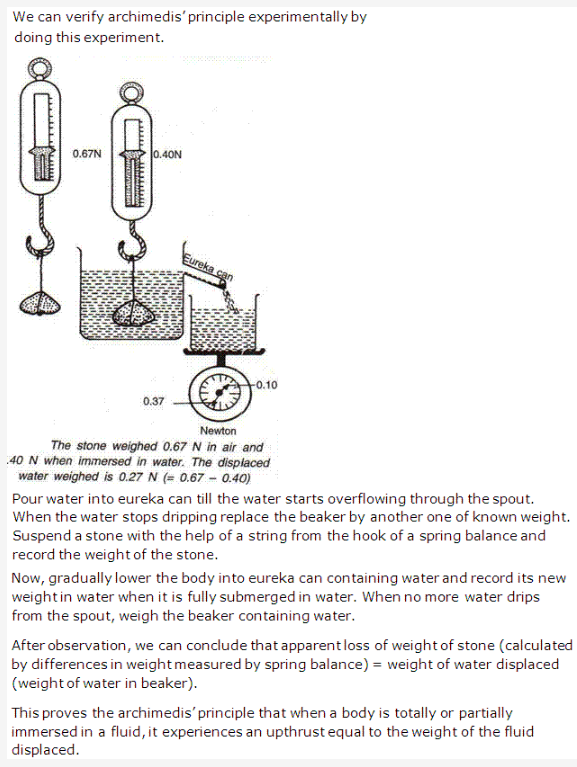 Frank ICSE Solutions for Class 9 Physics - Fluids 9