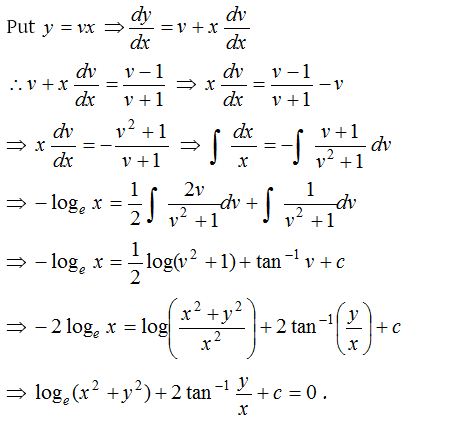 Homogeneous Differential Equations 23