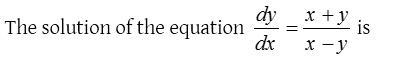 Homogeneous Differential Equations 8