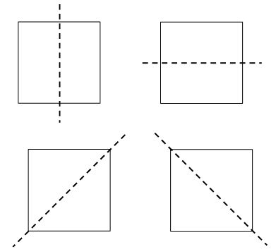 How do you find Lines of Symmetry 16