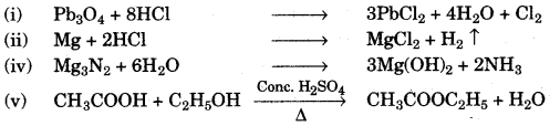 ICSE Chemistry Question Paper 2009 Solved for Class 10 - 1