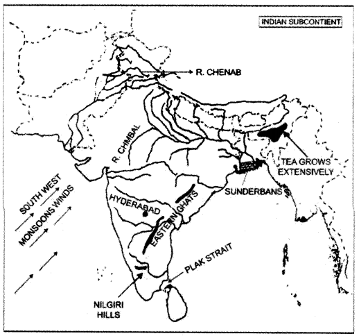 ICSE Geography Question Paper 2010 Solved for Class 10 - 2