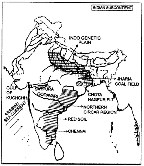 ICSE Geography Question Paper 2013 Solved for Class 10 - 1