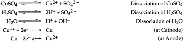 ICSE Solutions for Class 10 Chemistry - Electrolysis 1