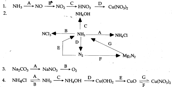 ICSE Solutions for Class 10 Chemistry - Study of Compounds Ammonia and Nitric Acid 36