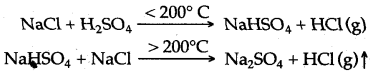 ICSE Solutions for Class 10 Chemistry - Study of Compounds Hydrogen Chloride 3