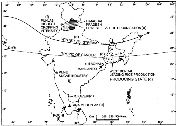 ISC Geography Question Paper 2015 Solved for Class 12 - 2