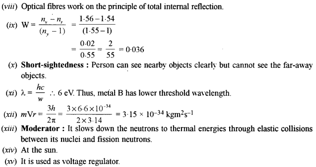 ISC Physics Question Paper 2016 Solved for Class 12 8