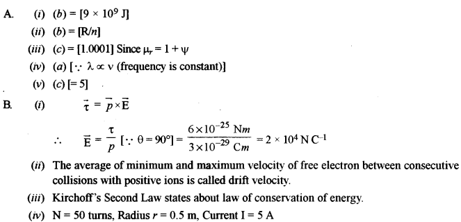 ISC Physics Question Paper 2017 Solved for Class 12 1