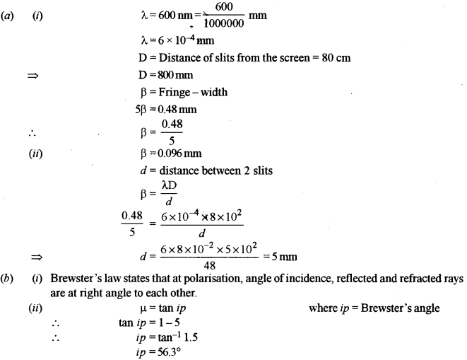 ISC Physics Question Paper 2017 Solved for Class 12 21