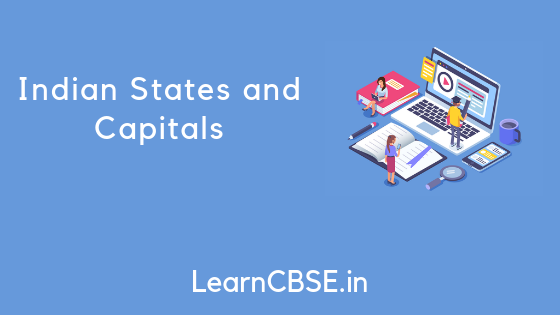 Indian States and Capitals