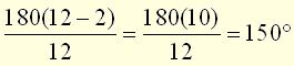 Interior Angles of Regular Polygons 4