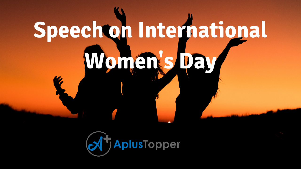 International Women's Day Speech