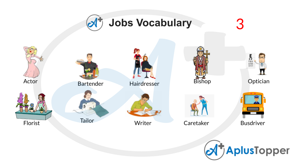 Jobs Vocabulary With Pictures