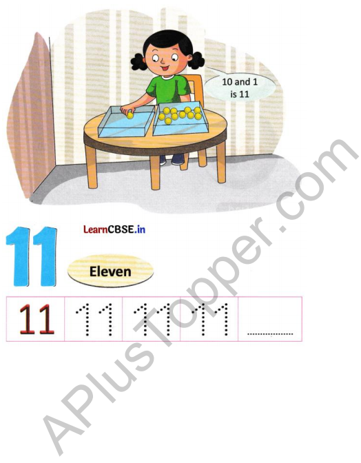 Joyful Class 1 Mathematics Worksheet Chapter 4 Making 10 (Numbers 10 to 20) 11