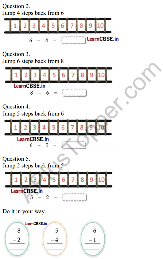 Joyful Class 1 Mathematics Worksheet Chapter 5 How Many (Addition and Subtraction of Single Digit Numbers) 15