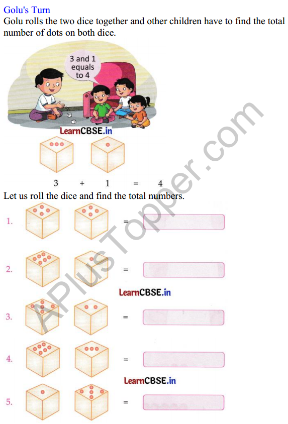 Joyful Class 1 Mathematics Worksheet Chapter 5 How Many (Addition and Subtraction of Single Digit Numbers) 4