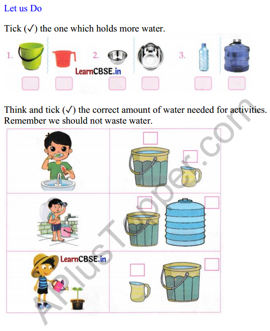 Joyful Class 1 Mathematics Worksheet Chapter 7 Lina’s Family (Measurement) 12