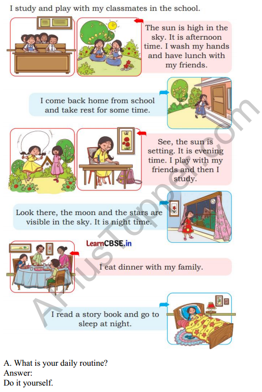 Joyful Mathematics Class 1 Solutions Chapter 10 How do I Spend My Day (Time) 2