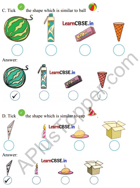 Joyful Mathematics Class 1 Solutions Chapter 2 What is Long What is Round (Shapes) 3