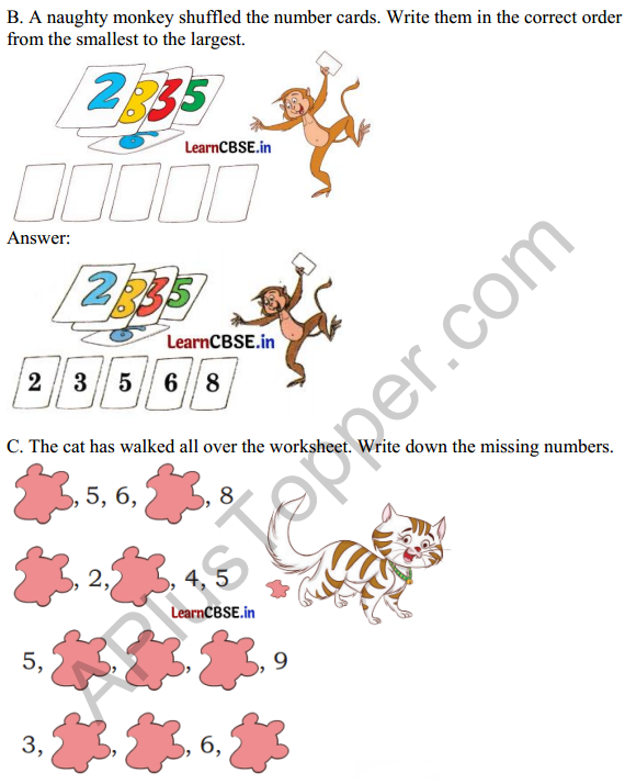 Joyful Mathematics Class 1 Solutions Chapter 3 Mango Treat (Numbers 1 to 9) 10