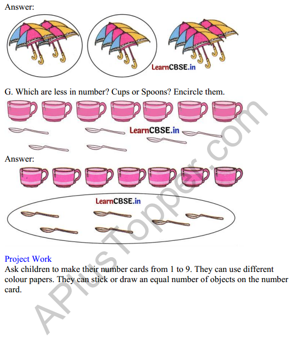 Joyful Mathematics Class 1 Solutions Chapter 3 Mango Treat (Numbers 1 to 9) 14