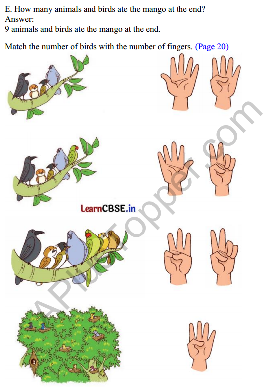 Joyful Mathematics Class 1 Solutions Chapter 3 Mango Treat (Numbers 1 to 9) 3