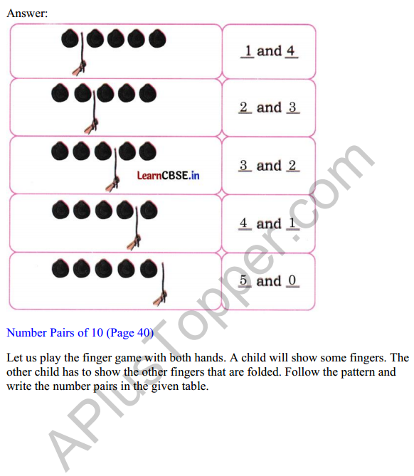 Joyful Mathematics Class 1 Solutions Chapter 4 Making 10 (Numbers 10 to 20) 9