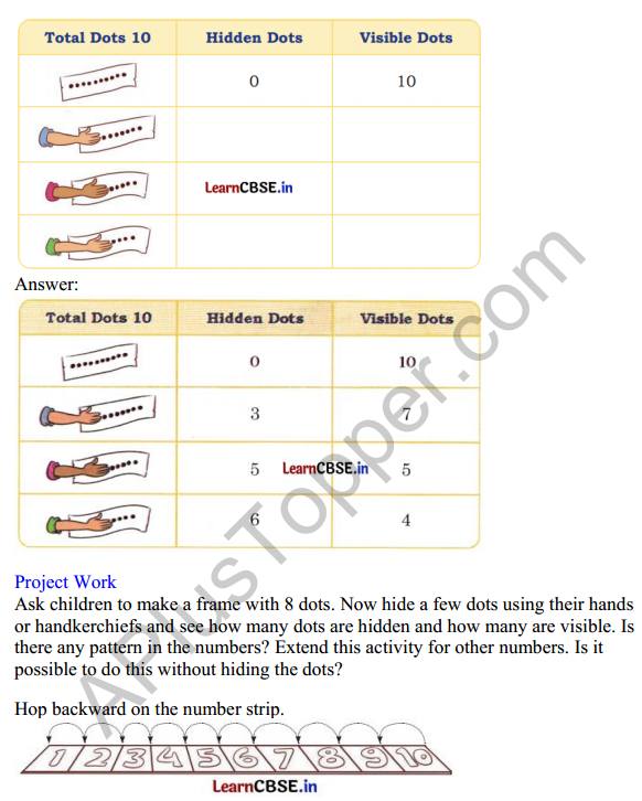 Joyful Mathematics Class 1 Solutions Chapter 5 How Many (Addition and Subtraction of Single Digit Numbers) 18