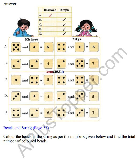 Joyful Mathematics Class 1 Solutions Chapter 5 How Many (Addition and Subtraction of Single Digit Numbers) 5