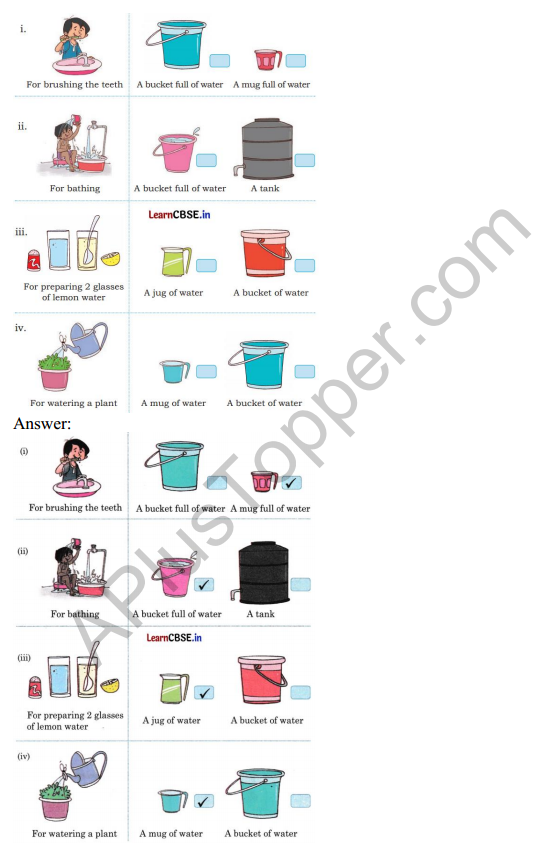 Joyful Mathematics Class 1 Solutions Chapter 7 Lina’s Family (Measurement) 12