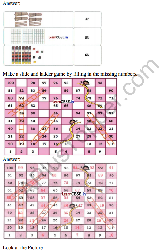 Joyful Mathematics Class 1 Solutions Chapter 8 Fun with Numbers (Numbers 21 to 99) 5