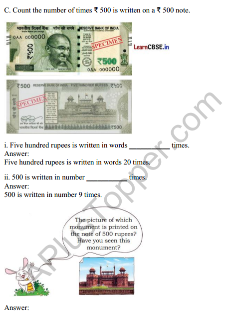 Joyful Mathematics Class 2 Solutions Chapter 10 Fun at the Fair (Money) 3