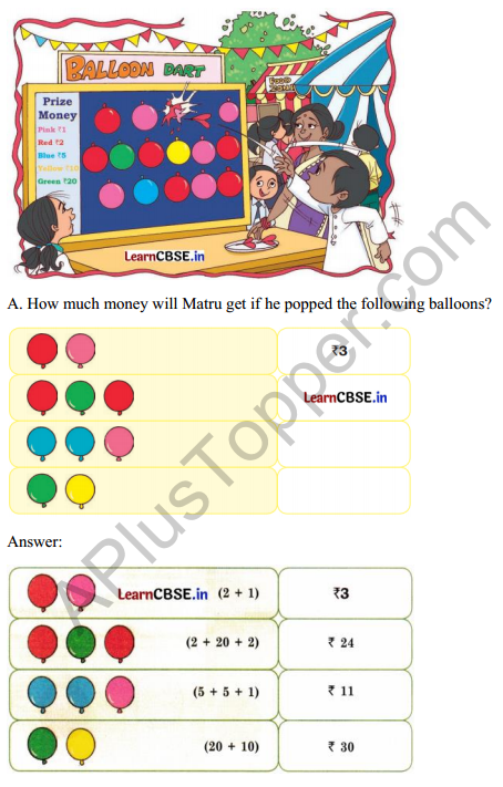 Joyful Mathematics Class 2 Solutions Chapter 10 Fun at the Fair (Money) 5