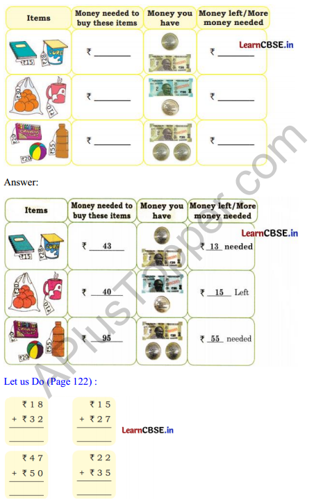 Joyful Mathematics Class 2 Solutions Chapter 10 Fun at the Fair (Money) 9