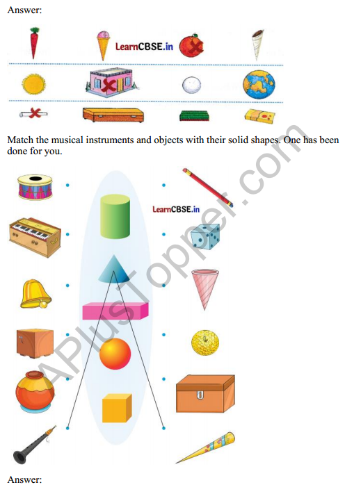 Joyful Mathematics Class 2 Solutions Chapter 2 Shapes Around Us (3D Shapes) 2