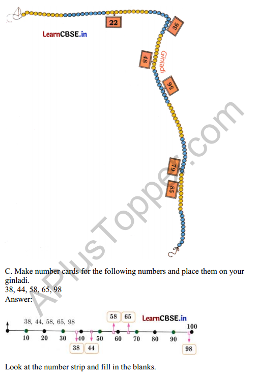 Joyful Mathematics Class 2 Solutions Chapter 3 Fun with Numbers (Numbers 1 to 100)2