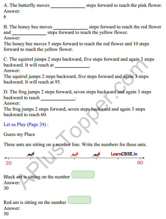 Joyful Mathematics Class 2 Solutions Chapter 3 Fun with Numbers (Numbers 1 to 100)3