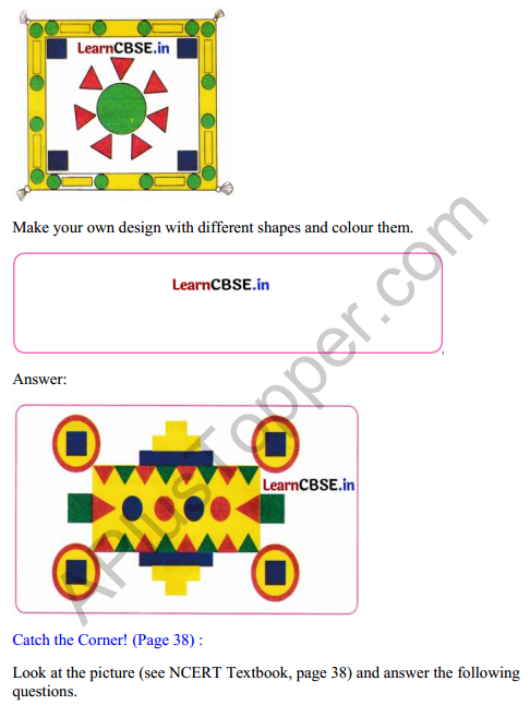 Joyful Mathematics Class 2 Solutions Chapter 4 Shadow Story (Togalu) (2D Shapes) 5